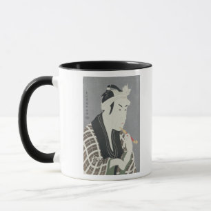 Matsumo Koshiro IV in der Rolle von Gorebei Tasse