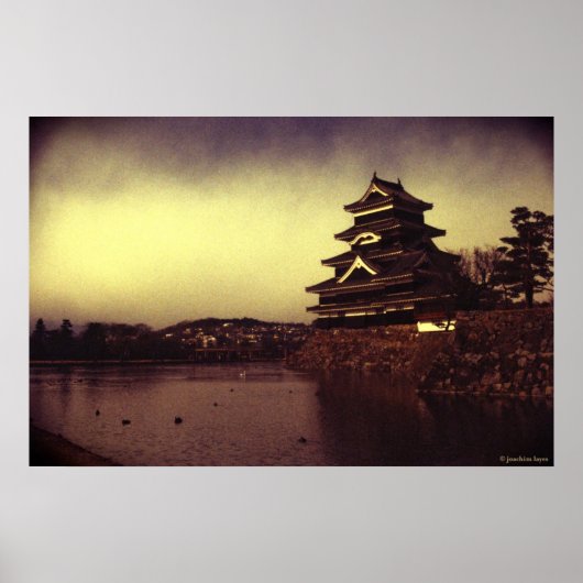 Matsumoto Castle, Japan Poster (Vorne)