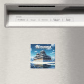 Matsumoto Castle Japan Winter Magnet (In Situ (Geschirrspüler))