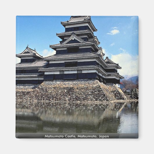 Matsumoto Castle, Matsumoto, Japan Magnet (Vorne)