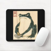 Matsumoto Hoji Japanischer Frog Ukiyo-e Toad Meme Mousepad (Mit Mouse)