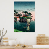 Matsushima von Tsuchiya Koitsu Poster (Küche)
