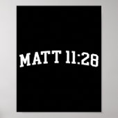 Matt 11_28  poster (Vorne)