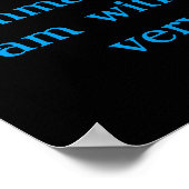 Matt 28:20 Grizzly Bären im Ozean Poster (Ecke)