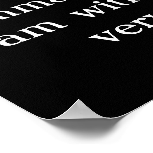 Matt 28:20 mit einem Adler, der über die Landschaf Poster (Ecke)