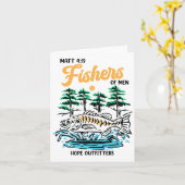 Matt 419 Fischer von Männern Christliche Fischer Karte (Gelbe Blume)