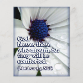 Matt 5v4 - Selig sind die, die trauern Flyer