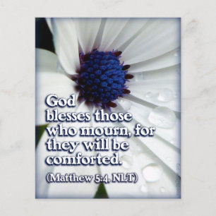 Matt 5v4 - Selig sind die, die trauern Flyer