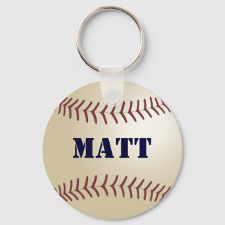 Matt Baseball Keychain von 369MyName Schlüsselanhänger