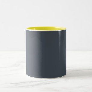 matt blau Graublau Zweifarbige Tasse
