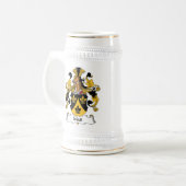 Matt-Familienwappen Bierglas (Vorderseite Links)