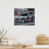 Matt Hagan Die Hard Funny Car Print Poster (Küche)