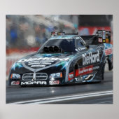 Matt Hagan Die Hard Funny Car Print Poster (Vorne)
