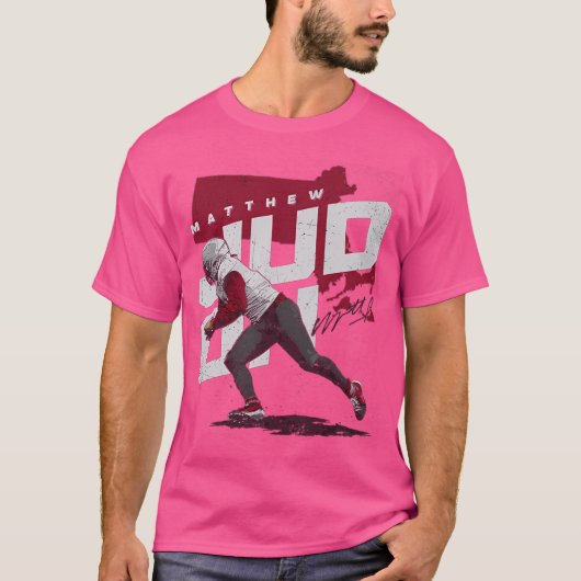 Matt Judon New England Player Map T-Shirt (Vorderseite)