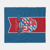 Matt Letter M Name bedeutet blaue Decke (Vorderseite (Horizontal))