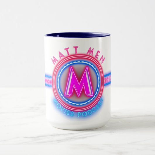 Matt Men Movies Tasse (Zentrum)