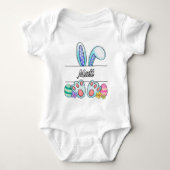 Matt Oaster Bunny Baby Strampler (Vorderseite)