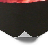 Matt Print - Nahe Blume Poster (Ecke)