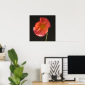 Matt Print - Nahe Blume Poster (Heimbüro)