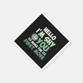 Matt Pun Unglaublich witzig Flirt Verabredete Joke Serviette (Ecke)