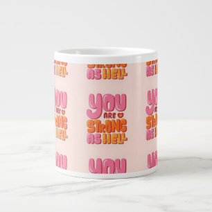 ☕ Matt schwarze Kaffeetasse – Elegant und raffinie Jumbo-Tasse