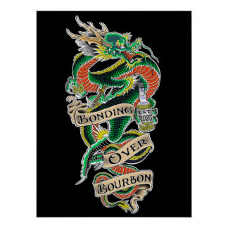 Matt Tunzi x Bonding über Bourbon Poster