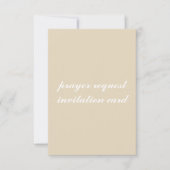 Matte 3,5"x5", weißer Standardumschlag enthalten Einladung (Vorderseite)