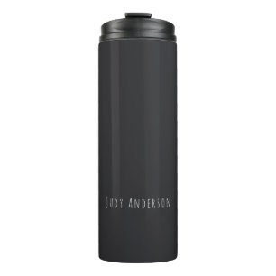 Matte Black Beruflich Schlicht Modern Eleganter Na Thermosbecher