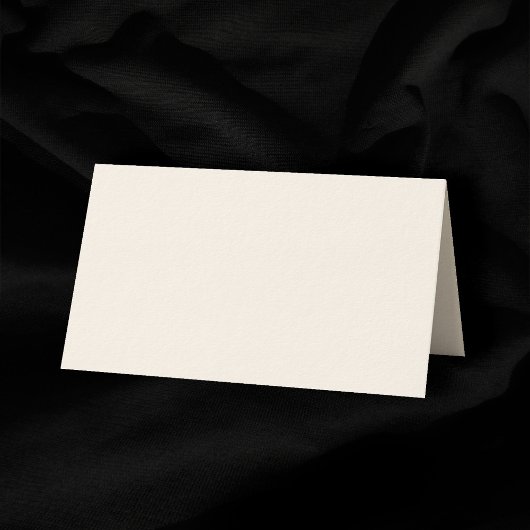 Matte Cream Blank 2" x 3,5" FaltWedding Platzkarte