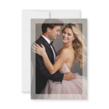 Matte Frame Foto Hochzeit goldbeige UAWG