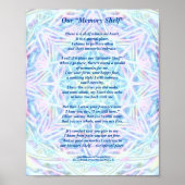 Matte: Gedicht: Besondere Erinnerungen eines Haust Poster (Vorne)