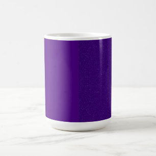 Matte & Glitzer Split Lila Tasse - individuell ein
