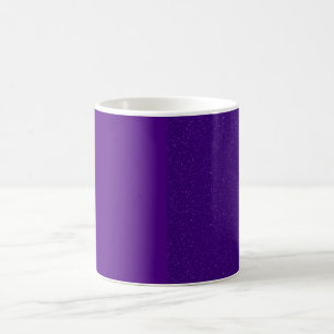 Matte & Glitzer Split Lila Tasse - individuell ein