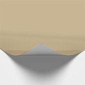 Matte Gold Geschenkpapier (Ecke)