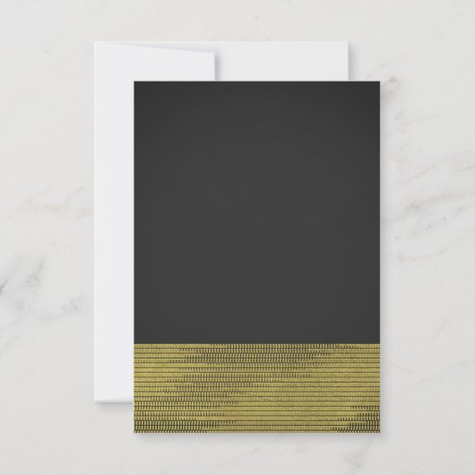 Matte Gold Modern Glam Sequins Chic Tischnummer (Rückseite)