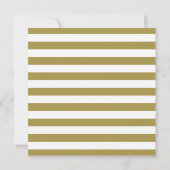 Matte Gold Nautical Es ist eine Baby-Dusche Einladung (Rückseite)