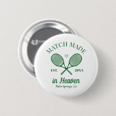 Matte made in Heaven Bachelorette Button (Vorne & Hinten)