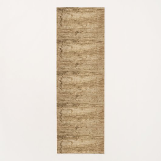 Matte mit einem Holzmuster. (Vorderseite)