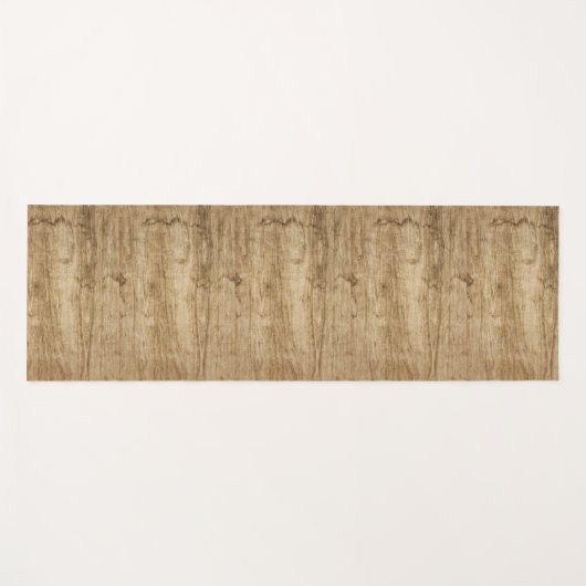 Matte mit einem Holzmuster. (Vorderseite (Horizontal))