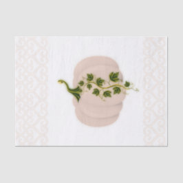 Matte Pink Pumpkin Fall Brautparty Seidenpapier