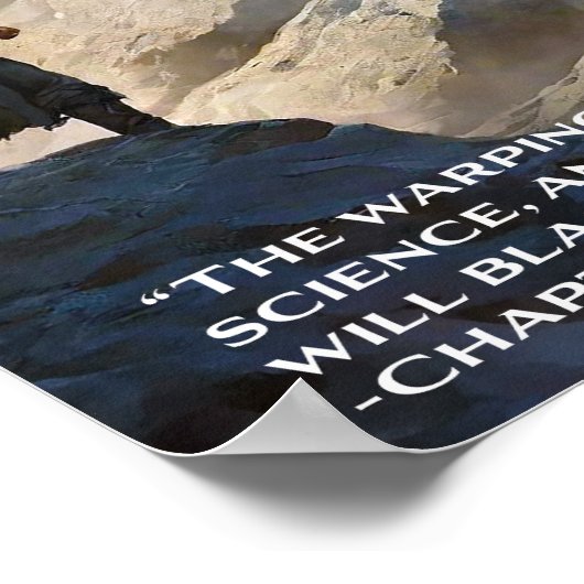 Matte print - Diese Pforten werden geschmiedet Poster (Ecke)