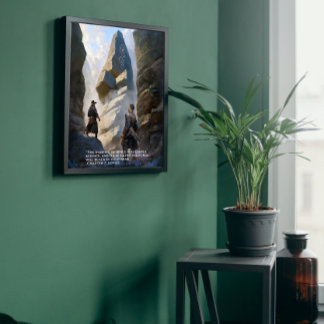 Matte print - Diese Pforten werden geschmiedet Poster