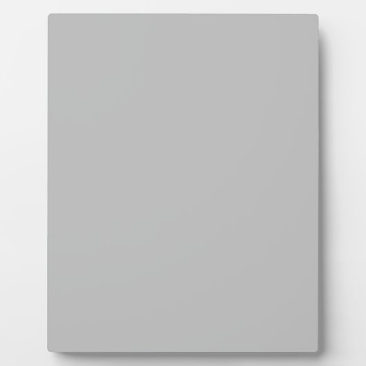 Matte Silver Fotoplatte (Vorderseite)
