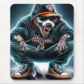 Matte Sourie Rap Serie 1 -2 Mousepad (Vorne)