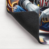 Matte Sourie Rap Serie 1 -5 Mousepad (Ecke)