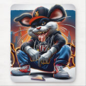 Matte Sourie Rap Serie 1 -5 Mousepad (Vorne)