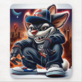 Matte Sourie Rap Serie 1 -6 Mousepad (Vorne)