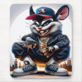 Matte Sourie Rap Serie 1 -7 Mousepad (Vorne)