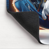 Matte Sourie Rap Serie 1 -8 Mousepad (Ecke)