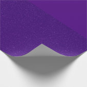 Matte Top & Glitzer Bottom Geschenkwrap - Anpassen Geschenkpapier (Ecke)